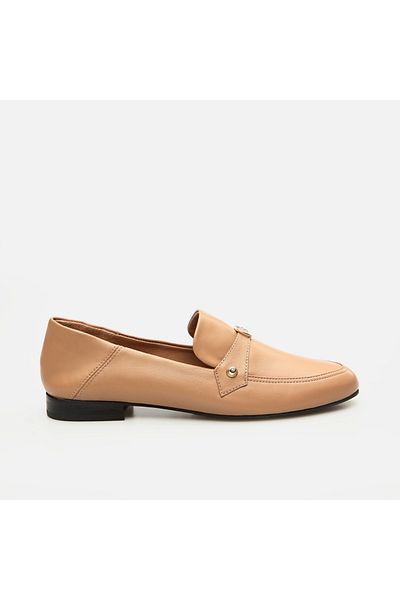Hotiç Mocasini de damă din piele naturală naturală