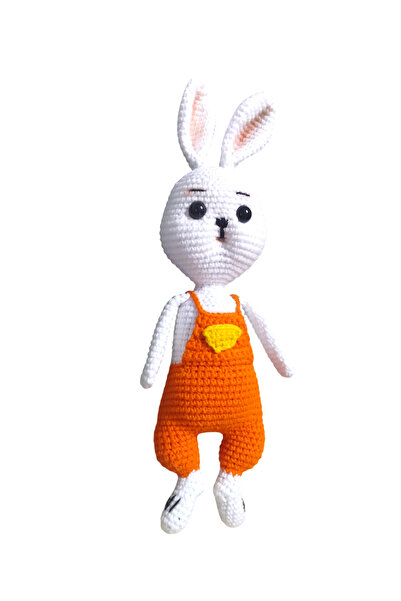 Kids Amigurumi Organik el yapımı oyuncak  Küçük Tavşan Bebek