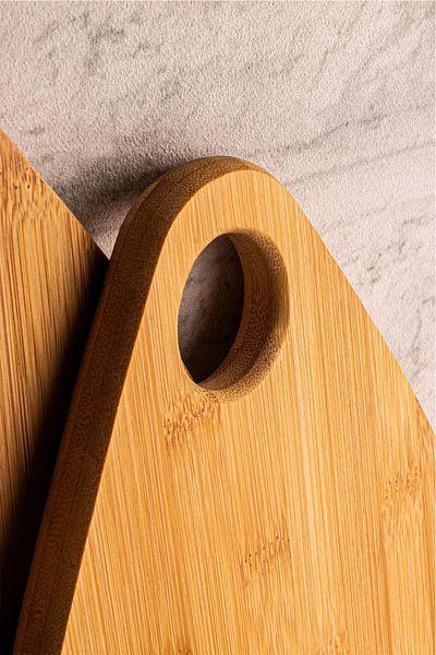 Snippy Culi - Set of 2 Bamboo Cutting Board Serving Board Presenter 28/33 cm