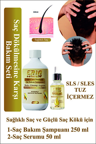 Saç Dökülmesine Karşı Saç Bakım Seti