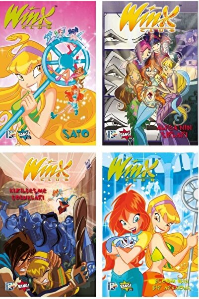 Komikşeyler Yayıncılık Winx Club Sayı 1/2/3/4 ( 4 Sayı Set )