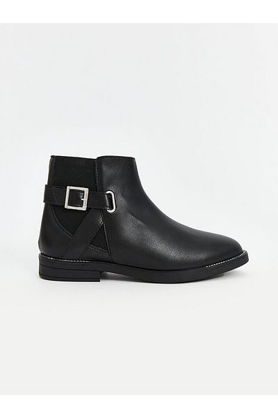 LC Waikiki Lcwk Zippered Leather Look Women's Boots