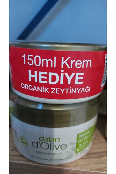Dalan D'olive Besleyici Hızlı Emilen Organik Zeytin Yağı Krem 250 ml 150 ml H...
