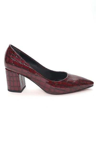 Liza Shoes Pantofi cu toc pentru femei Crocodile Snake - A002-K381