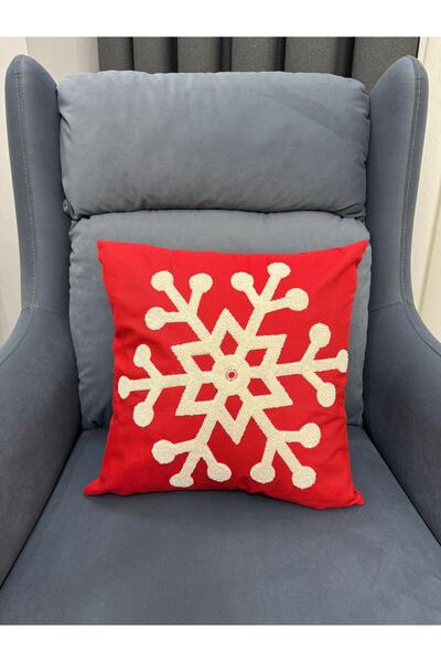 ŞENER HOME Decorative Punch Throw Pillow Cover