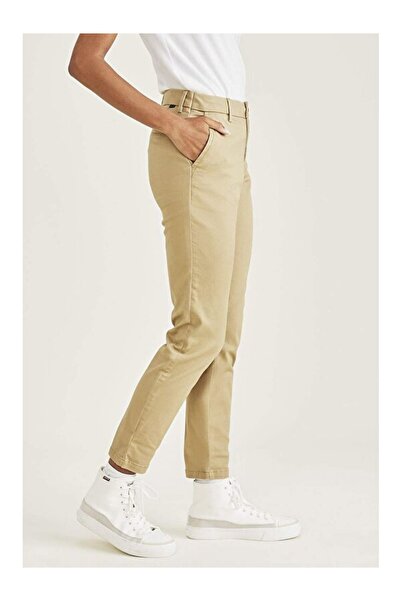 Dockers Weekend Chino Bej Skinny Fit Pantolon