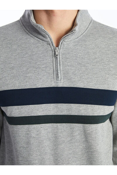 LC Waikiki Ανδρικό χοντρό φούτερ με μακρυμάνικο γιακά Lcwk