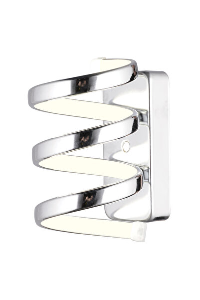 bordolux Ap 010 Model Krom 3 Renkli Koridor Ve Mutfak Için Ideal Aplik Alüminyum Avize, 20x20