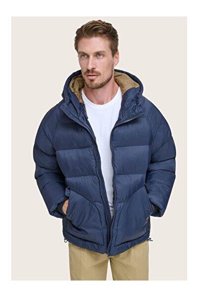 Dockers Recycled Puffer Parka Lacivert Mont