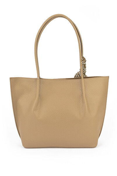Ziya Women's Shoulder and Hand Bag - 143979 Z3093 Sand Color
