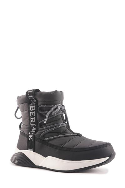 lumberjack Cizme unisex pentru trekking în aer liber, impermeabile, cu blană în interior