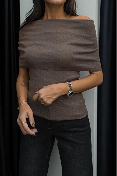 Havoş Mink Marie Short Sleeve Blouse