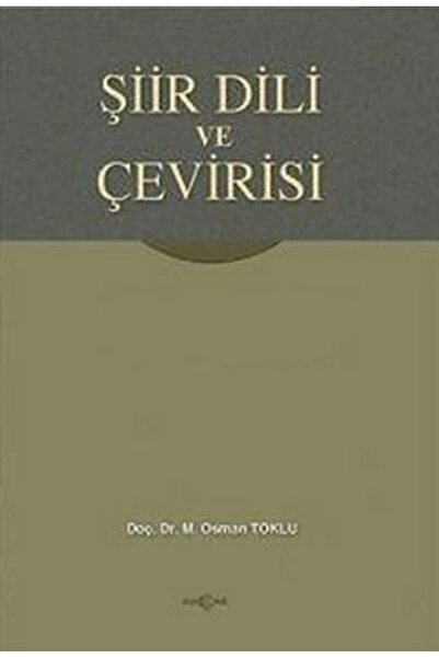 Akçağ Yayınları Şiir Dili Ve Çevirisi