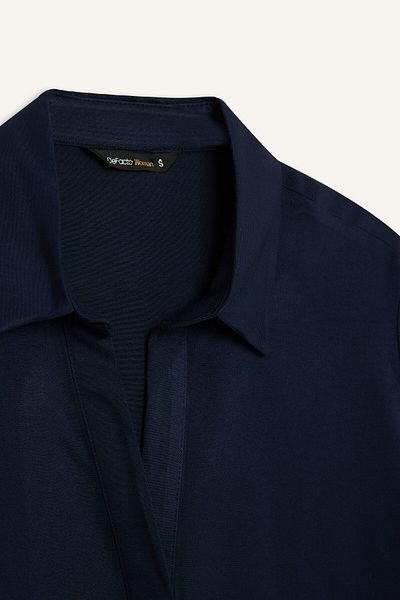 DeFacto Normale Passform, einfaches, gerades Langarmshirt D9196AX24AU