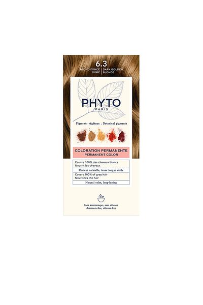 Phyto Dark Auburn Dore 6.3 – Permanente pflanzliche Haarfarbe ohne Ammoniak
