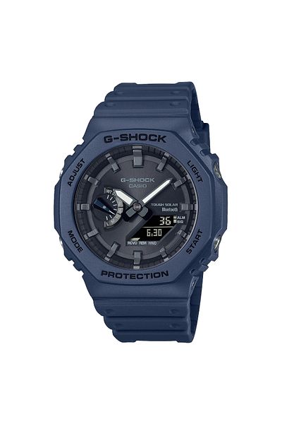 G-SHOCK Klassische Herrenuhr Blau Ga-b2100-2aer