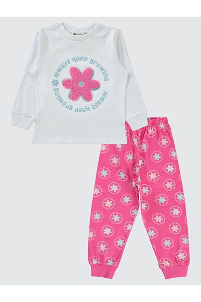 Civil Girls Pink Girls' Sleepwear 2-5 Years Old Set