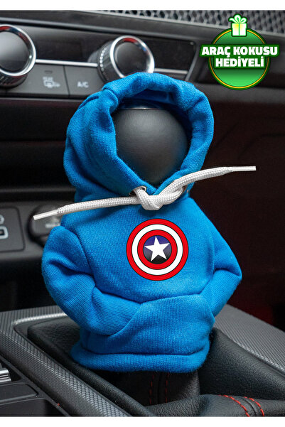 Freeyez Captain America Blue Gear Shift Hoodie Car Gear Shift Outfit Shifter ...