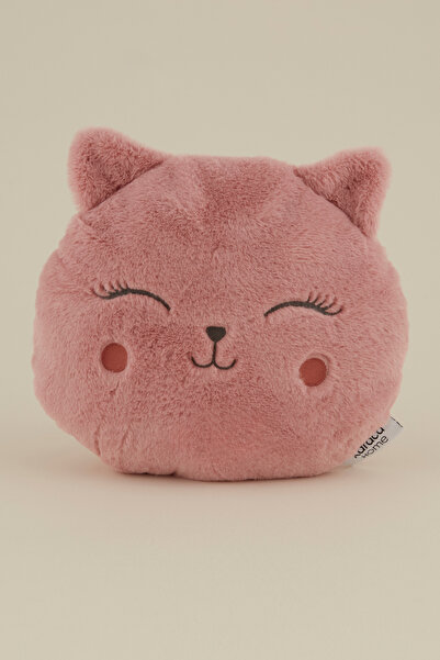 Karaca Home Cat Shaped Throw Pillow