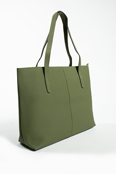 KOÇAK ÇANTA Women's Two-Handle Zippered Large Size Bag Shoulder Bag