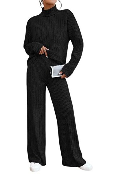 Yeni Nesil Toptancı - YNT YNT Stílusos kivitelű fekete alsó felső öltöny PR7519