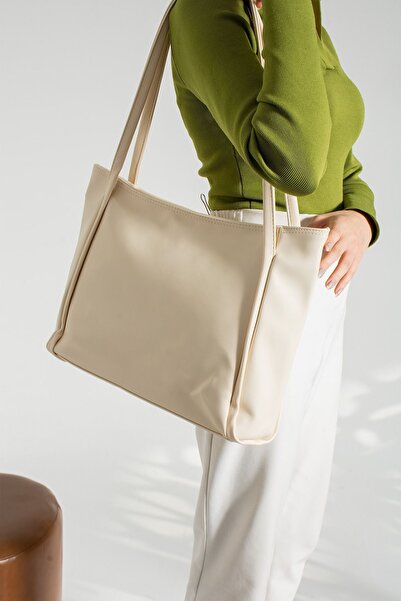 KOÇAK ÇANTA Women's Two-Handle Casual Model Shopper Hand and Shoulder Bag