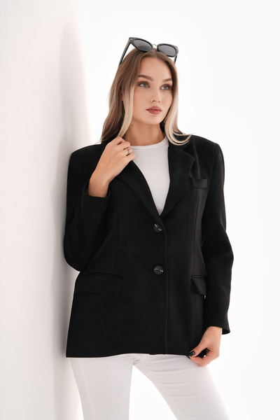 Pulli Collection Süet Tam Kalıp Yeni Sezon Ceket