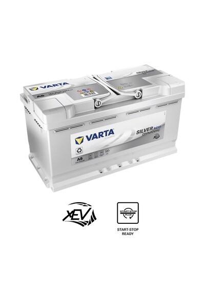 Varta G14 12V 95 Ah 850A AGM Start-Stop Silver Dynamic Akü (Üretim Yılı: 2024)