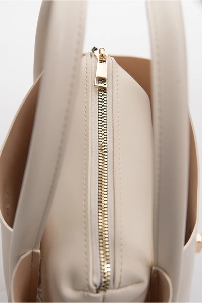 KOÇAK ÇANTA Women's Crossbody Shoulder Bag with Lock Closure Detail and Puppy Design