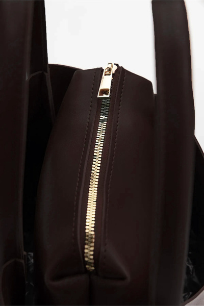 KOÇAK ÇANTA Women's Crossbody Shoulder Bag with Lock Closure Detail and Puppy Design