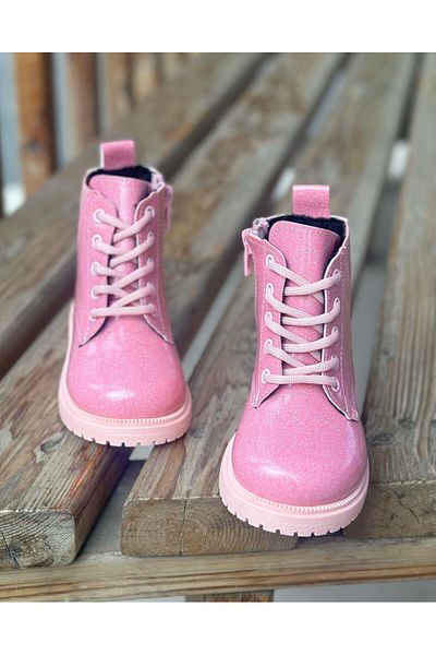 Surpie Shoes Παιδικές μπότες με φερμουάρ, Παιδικές μπότες με αντιολισθητική σόλα, ελαφριές μπότες σόλας
