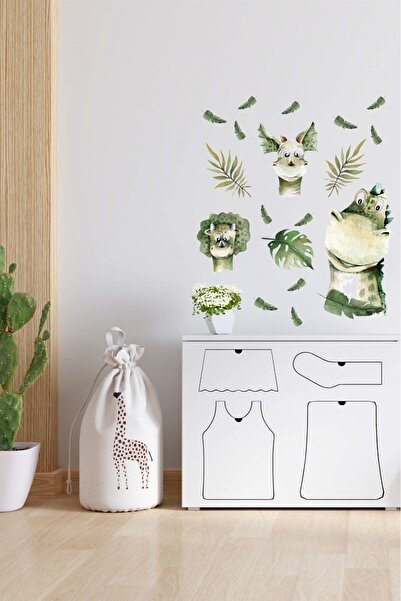 esatoys Animals Themed Kids Room Sticker Set