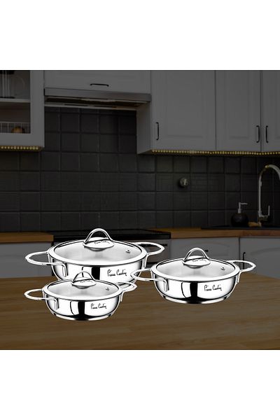 Pierre Cardin Planet 6 Piece Pan Set
