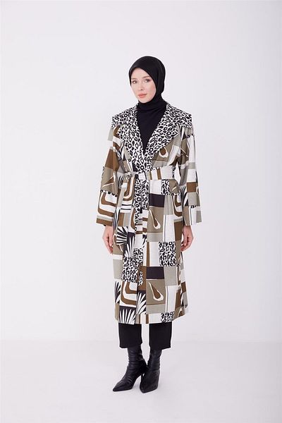 Armine Μοντέλο Khaki Colored Wear Out 22kd4343