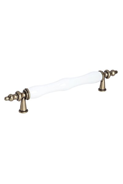 Porcellana Perla 12,8cm- Porselen Kulp Dolap Çekmece Mobilya Banyo Mutfak Çoc...
