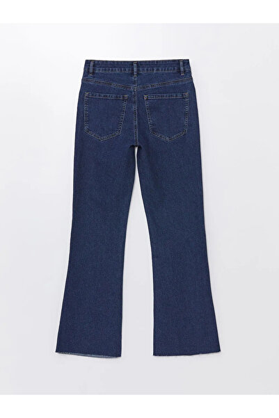 LC Waikiki LCW Jeans İndigo Mars Flare Kadın Jean Pantolon