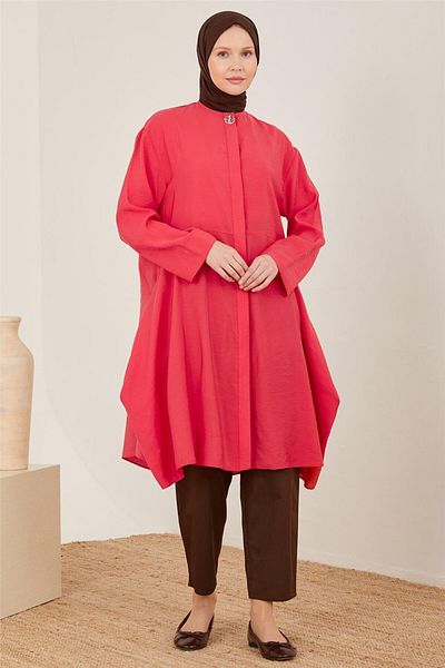 Armine 23Y5118 Model Cherry - Front Crest Detailed Clothing