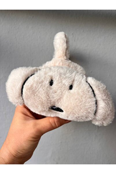 Linoş Kids ÇOCUKLAR KULAKLIK SOĞUKTAN KORUYUCU KULAKLI KÖPEK SURATLI ANGORA İ...