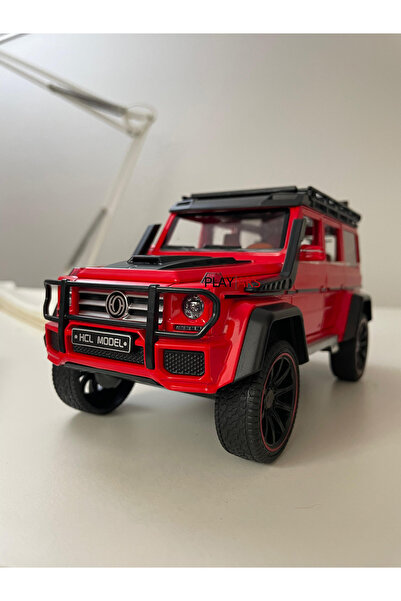 Playaks Buhar Çıkartan Metal Kutulu Çek Bırak 1:22 Sesli Ve Işıklı Metal Jeep...