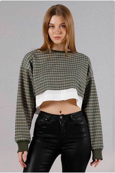 Semesia Match Shirt - Crop Sweatshirt