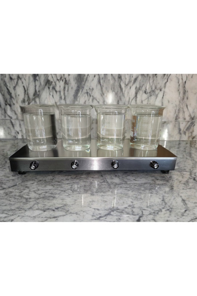 GMSMAK Manyetik Karıştırıcı 4 Adet Karıştırma Kapasitesi 4 Adet 6x20 Mm Manye...