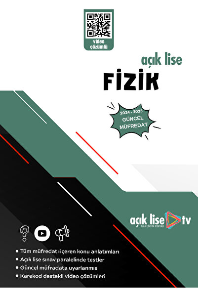 Açık Lise TV Açık Lise Fizik 1 - Konu ve Soru