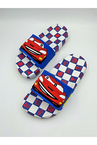SUNSTEP Lightning Mcqueen Patterned Boys' Slippers