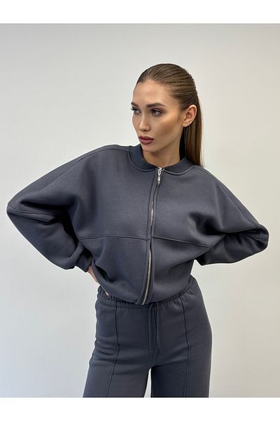 ossons Különleges Cotton Series 3 Thread Raster Bomber Cardigan tréningruha szett