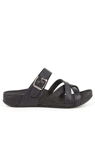 Muya Black Gizeh Anatomical Sole Women's Slippers
