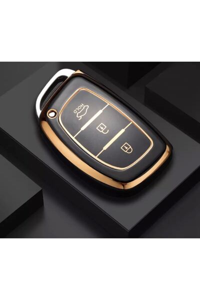 SatışMax حافظة مفاتيح Lüx Hyundai Tucson Elentra Bayon بدون مفتاح تشغيل نانو ...