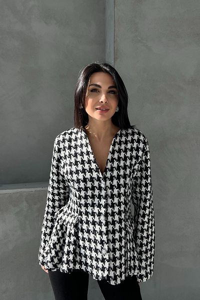 Seda Yalçın Atelier سترة سوداء بتصميم شريطي بتفاصيل شريطية