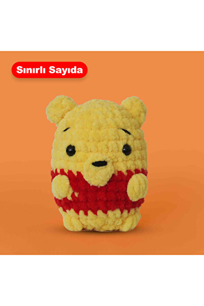 The Gookie Amigurumi Ayı Tığ Kiti, Amigurumi Örgü Seti, Tığ Işi Amigurumi Örgü Oyuncak Seti