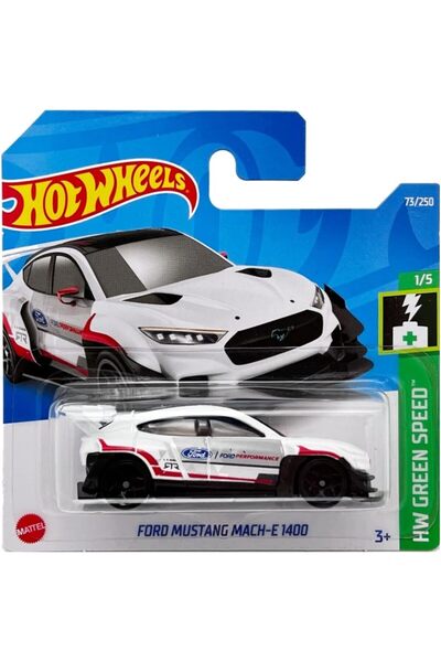 HOT WHEELS 1:64 Green Speed Ford Mustang Mach-E 1400 Hct06