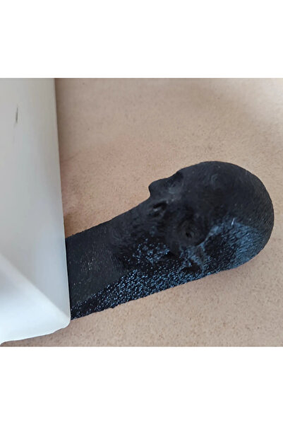 Cypnova إسفين باب على شكل جمجمة - حامل باب مزخرف وسدادة وسدادة